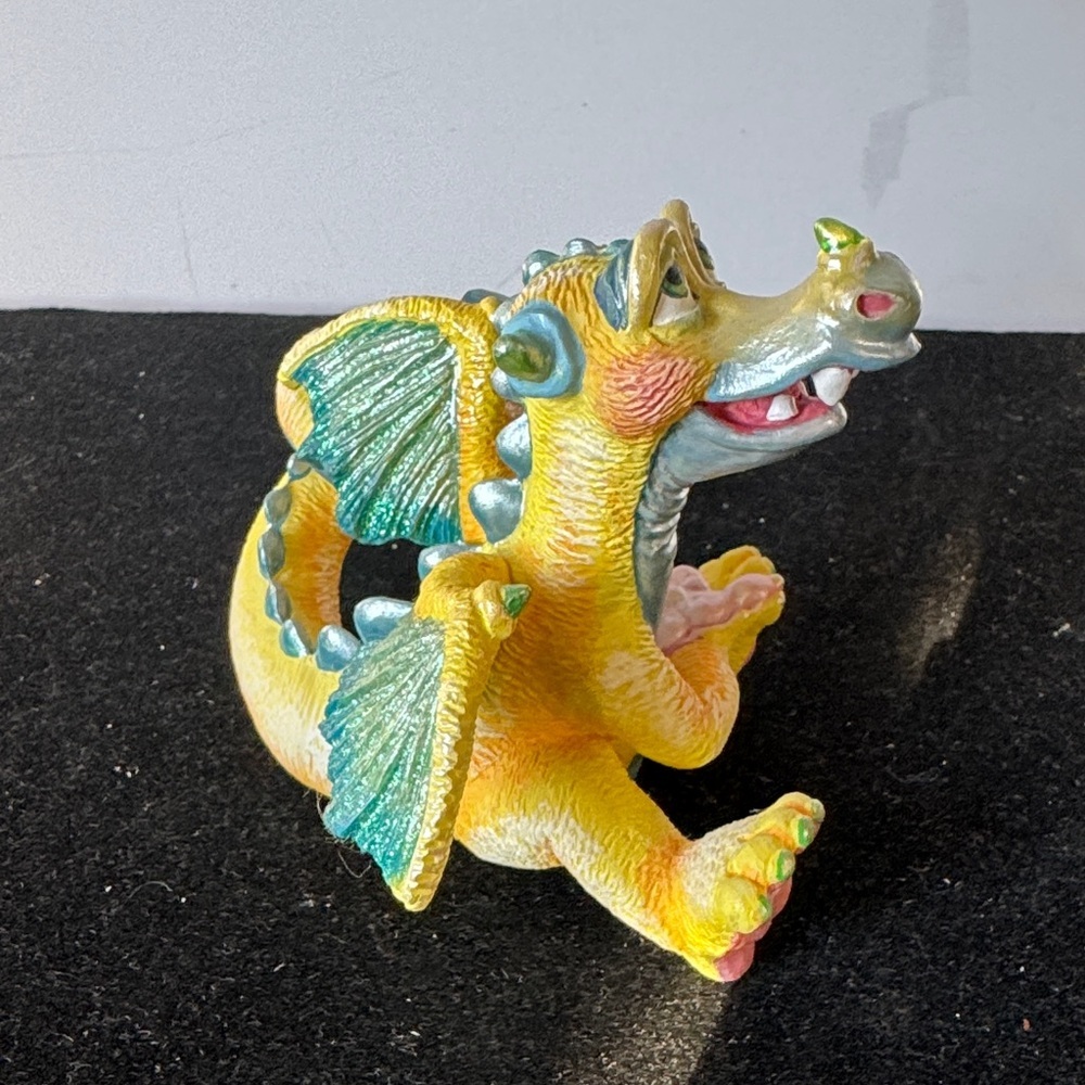 "Dippy" Mood Dragon from the Franklin Mint's limited edition collection - Picture 3 of 7